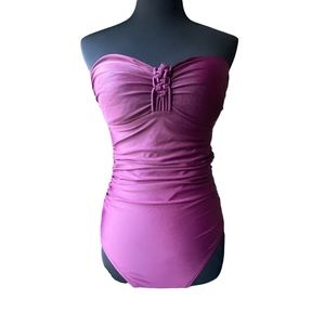 Merona Strapless One Piece Swimsuit